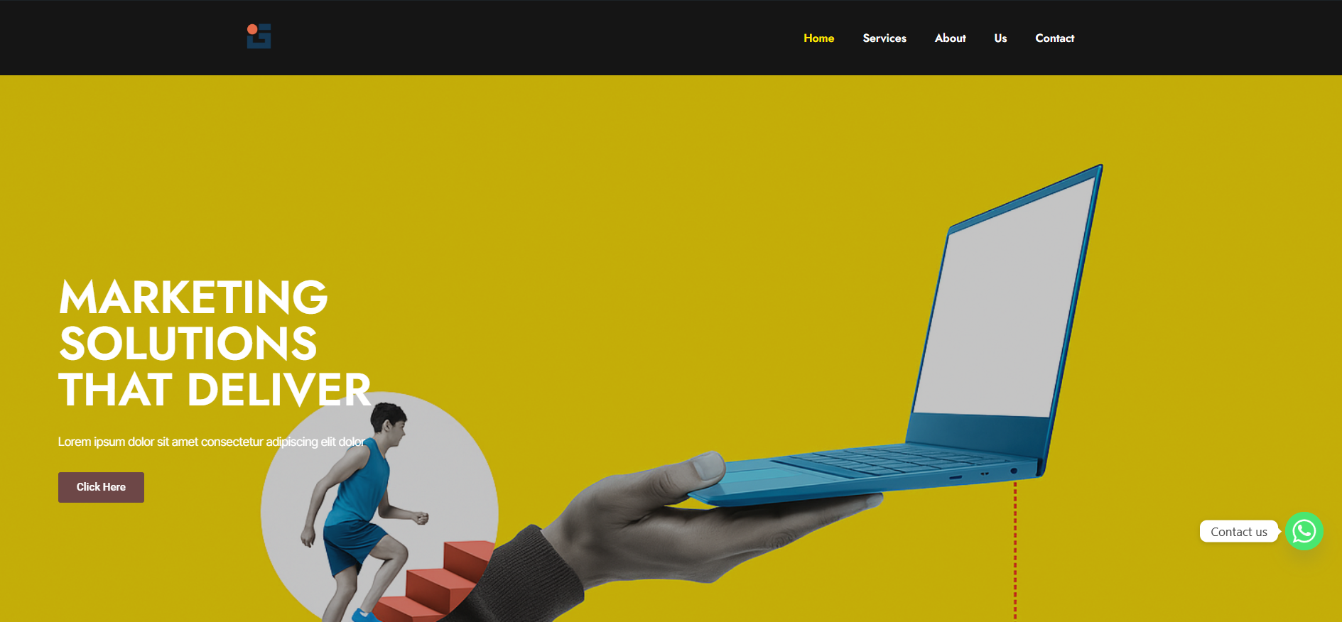 serin landing web page